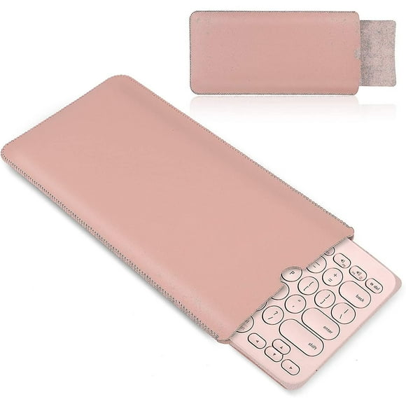 Leather Keyboard Cover For Logitech K380 Bluetooth Multi-device Wireless Keyboard, Travel Bag, Keybo