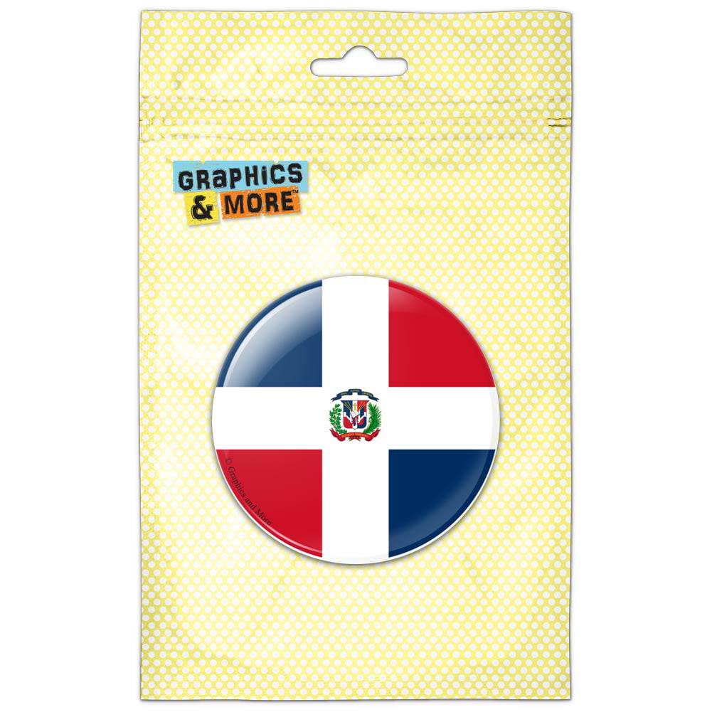 pins pin's flag national badge metal lapel hat button vest dominican republic 