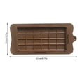 DBYLXMN DIY Baking Chocolate Block Silicone Shape Heat Tolerant