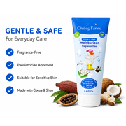 Childs Farm Fragrance-Free Moisturizer, 250ml, Hypoallergenic, Unisex 4 Pack