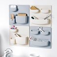 thumbnail image 4 of Coofit Wall Hanging Organizer Adhesive: 2PCS Support de Support Mural Suspendu Tasse de Stylo pour la Maison, 4 of 10