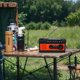 thumbnail image 2 of Radio Manivela Emergencia Solar Con Linterna LED Banco SOS (rojo 4000 MAh), 2 of 9