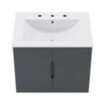 thumbnail image 6 of Modway Vitality 24" Bathroom Vanity in Gray White, 6 of 9