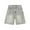 Grey, variant on BOOMNY Men's Shorts Solid Color Elastic Waist Drawstring Short Jeans For Man Soft Loose Fit Denim Shorts Comfy Mens Dailywear