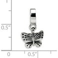 thumbnail image 3 of Sterling Silver Reflections Butterfly Dangle Bead (19.09 X 10) Made In Thailand qrs512, 3 of 5