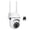 White, variant on Wireless Security Camera, 2.4Ghz Wifi Outdoor Camera, 1080P Ptz Dome Home Surveillance with Motion Detection, 2-Way Talk, Full-Color Night Vision, 8G Sd Card Included