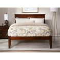 thumbnail image 4 of Leo & Lacey Madison King Solid Wood Platform Bed in Walnut, 4 of 6