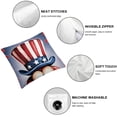 thumbnail image 4 of SHANXI American Pillow Covers American Flag  Pillows Case USA Gnome Decor 24x24in, 4 of 5