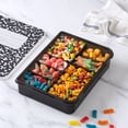 thumbnail image 5 of COOK WITH COLOR Lunch Box Container, 7-Grid Snack Box, Notebook Design, 5 of 8