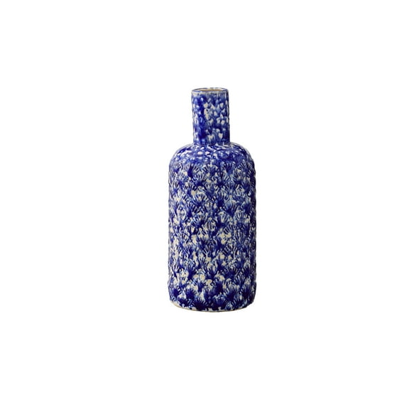Ceramic Vase Gloss Finish Blue