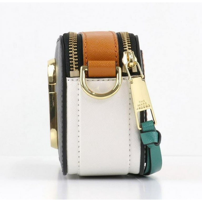Marc Jacobs Women's Snapshot Camera Bag, Black/Honey Ginger Multi,  M0012007-012 One Size 