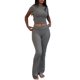 thumbnail image 1 of Pantalones cortos acampanados Outfit ZFLM de 2 piezas para entrenamiento casual, 1 of 6