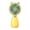 Yellow, variant on Green Usb Rechargeable Small Fan Spaceman Cat Ears Portable Handheld 2.36X1.97X3.54In Low Noise Desk Fan Home Office Travel Play Game