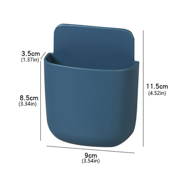 Punch - Caja de almacenamiento para control remoto de teléfono móvil para sala de estar, colgante de pared