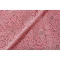 thumbnail image 4 of TRILOKI Flower Fabric Pink Brocade Embroidery Poly Brocade 44 Sewing DIY Crafting Fashion Design Fabric By The Yard, 4 of 4