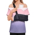 thumbnail image 3 of Women's Post Shoulder Surgery Shirts Short Sleeve Snap-Open Arm Shoulder Recovery Shirt Casual Loose Adaptive Blouses,L, 3 of 8