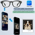 thumbnail image 6 of AI Smart Glasses 16GB with 1080P Camera, Bluetooth Sunglasses for Men, Video Recording, Real-Time Translation, Music & Calls, 6 of 8