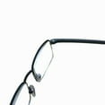 thumbnail image 6 of 9 Pairs Mens Metal Frame Rectangle Half Frame Reading Glasses Classic Readers +2.00, 6 of 6