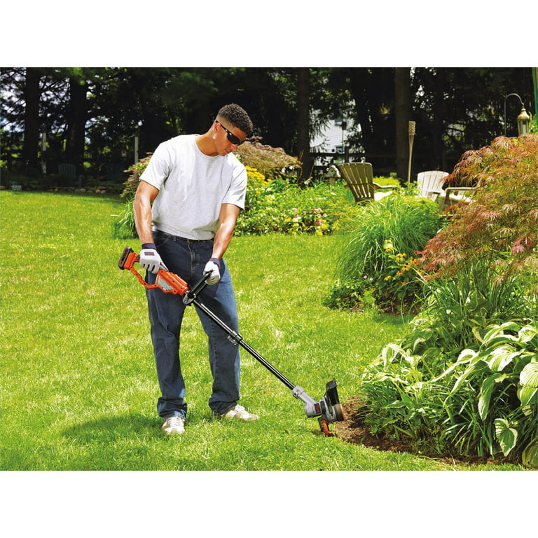  Customer reviews: BLACK+DECKER LST420 20V MAX Lithium High  Performance Trimmer and Edger, 12"