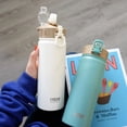 thumbnail image 2 of Thermal Water Bottle with Straw 750/530ML Steel Bottle Keeps Cold and Heat High Capacity Thermal Mug Bottle, 2 of 6