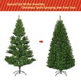 Gymax 4' Pre-Lit Artificial Christmas Tree Premium Hinged w/ 100 LED Lights & Stand