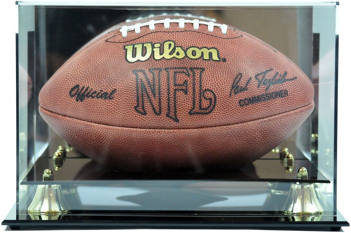 Deluxe Acrylic Wall Mountable NFL NCAA Football Display Deluxe Acrylic ...
