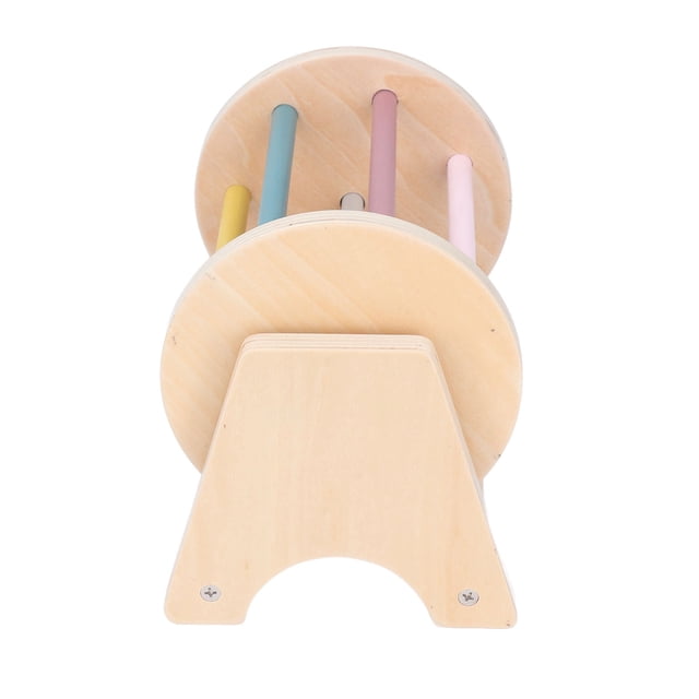 Tambor Giratorio Para Niños Pequeños, Juguete De Tambor Rodante Para Bebés, Tren Compacto Y Seguro, Coordinación Mano-ojo Para Bebés Pequeños Para El Hogar