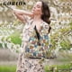 thumbnail image 2 of LHSHID Canvas Handbag for Women Ethnic Style Tote Top Handle Summer Beach Large Shoulder Bag, 2 of 6