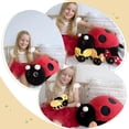 thumbnail image 5 of MorisMos 4Pcs Ladybug Stuffed Animal, Mother Ladybird Plush Toys Pillow with 3 Small Baby Plush Toys, 5 of 8