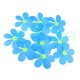 thumbnail image 5 of Molino de Viento Bunting Banner Plástico Colgante Guirnalda Decoración Jardín Césped Fiesta (10 Molinos de Viento con Cadena) Azul Macarena Cadena del molino de viento, 5 of 8