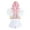 Mauve, variant on Long Sleeve Women's Casual Outfits Tracksuit Windbreaker and Shorts 2 Piece Set