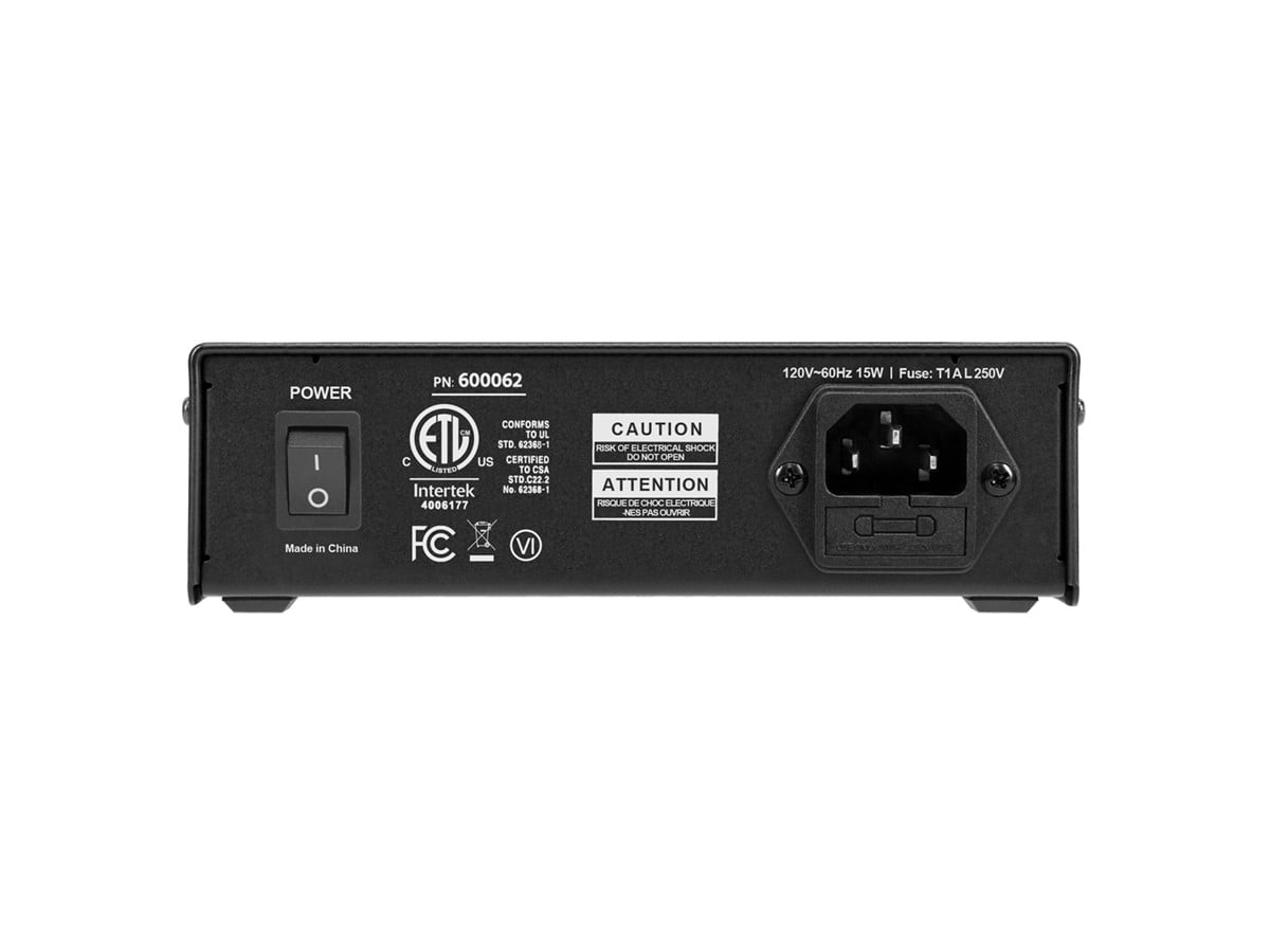 Monoprice Power Block Fully Isolated 8‑output Guitar Pedal Power Supply for Up to 8 Guitar and Bass Effects Pedals 6V/ 9V/12V- Indio Series