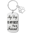 thumbnail image 4 of French Bulldog Lover's Gift for Women Men ALL YOU NEED IS FRENCH BULLDOG Dog Lover Pet Owner Gift Dog Mom Gift Funny Pet Keychain, 4 of 7
