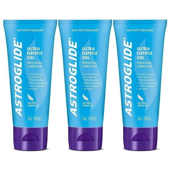 Astroglide Sensitive Skin Personal Lubricant Gel 3 fl oz - 3 Pack by Astroglide