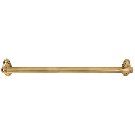 Alno A8023-24-PA Classic Traditional 24" Grab Bar Polished Antique
