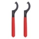 thumbnail image 1 of 2x ER-32 Llave de Pinza de Gancho ER32 Cubierta Antideslizante Roja de material acero con Alto Contenido de Carbono Negro, 1 of 9