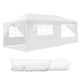 thumbnail image 2 of Toldo Glorieta Costway con 4 Cortinas Laterales Removibles y 2 Puertas con Cremallera Blanco 6 x 3 x 2,5 m, 2 of 10