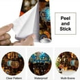 thumbnail image 4 of Peel and Stick Wallpaper Waterproof Turkish Moroccan glass tea light hanging Wall Mural Decor Self Adhesive and Removable 69in x 98in, 4 of 8