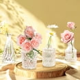 thumbnail image 3 of Jarrones de cristal KOIUEYW, 12 unidades, vintage, para flores, 3 of 7
