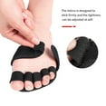 thumbnail image 6 of Metatarsal Foot Pads 1 Pair Toe Separator Five-Toes Socks Forefoot Pads Non-Slip Ballet of Foot Cushions Toe Supports Ballet Wear Forefoot Pads L, 6 of 7