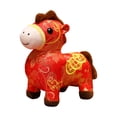 thumbnail image 3 of Peluche de caballo del año 2026, peluches de caballos, lindos accesorios para fotos, muñeco, decoración del año Chino, animal de peluche para, 3 of 10