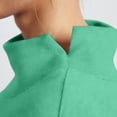 thumbnail image 6 of Mock Neck Sweatshirt Women 2026 Fall Fashion Oversized Turtleneck Pullover Fleece Long Sleeve Sweatshirts Tops,Green M, 6 of 7