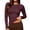 Red#0731F&11, variant on Garbnen Women Long Sleeve Tops Striped Slim Fit Womens Crew Neck Shirts Basic Color Block Fall Winter Y2k Ladies Tops and Blouses Black XS