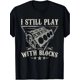 thumbnail image 1 of Retro street element printed T-shirt, classic letter pattern pure cotton short sleeve 220g, Casual Sporty Tee, Summer Gifts, 1 of 6