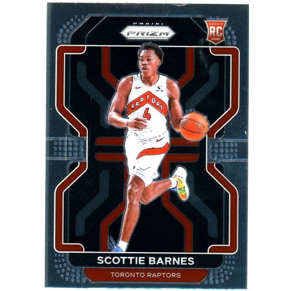 NBA 2021 Prizm Basketball Scottie Barnes Rookie Single Sports Card #320 (Base)