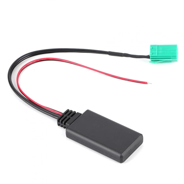 Adaptateur Audio pour Renault, 6pin Stéréo Bluetooth Module Auto Connecteur Audio Câble d'Entrée Audio Performances Inégalées