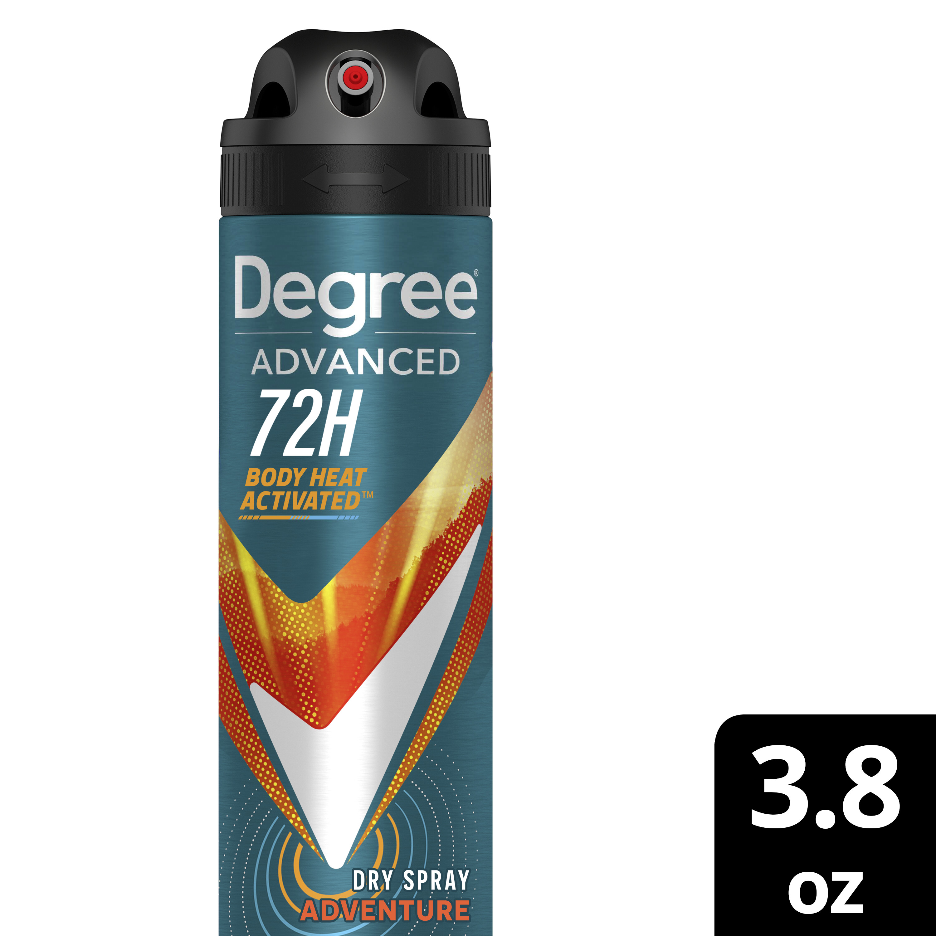 Degree Advanced Long Lasting Men's Antiperspirant Deodorant Dry Spray Adventure, 3.8 oz - image 3 of 7