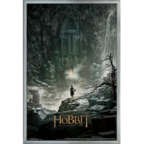 The Hobbit: The Desolation Of Smaug - One Sheet Wall Poster, 22.375" x 34", Framed