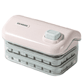 thumbnail image 1 of Ice Storage Box Mold Household Ice Maker Large Capacity Ice Maker Refrigerator Homemade Ice Storage Box Pink A,1 * Ice Maker Box 1 * shovel,Pink, 1 of 8