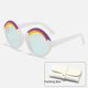 thumbnail image 4 of Bonitas gafas de sol personalizadas para niñas, gafas de sol anti-UV, estilo coreano, bonitas gafas de bebé con dibujos de arcoíris, 4 of 5